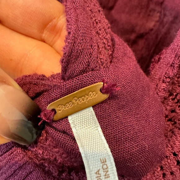 Free People NWOT boho dress with embroidery - Picture 12 of 12